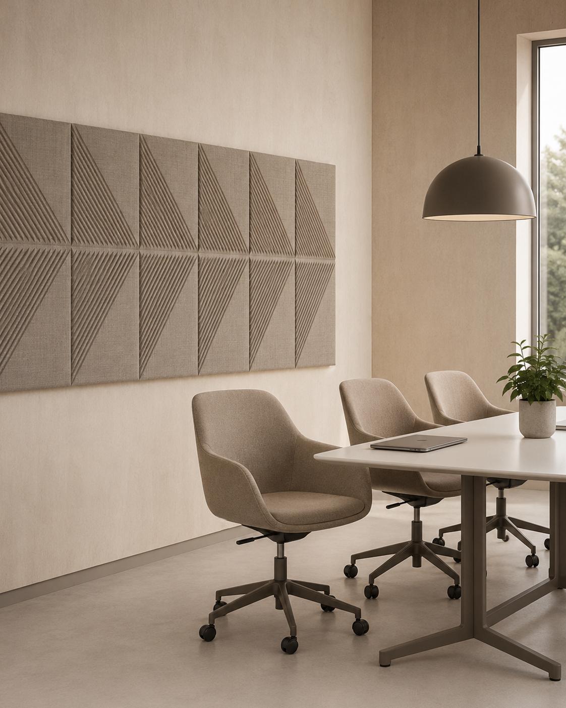 Bureau avec panneaux acoustique lausane